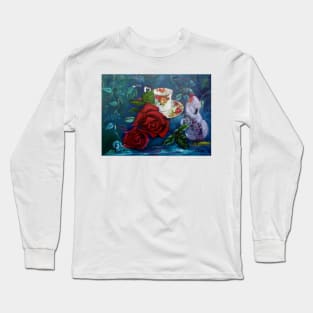 Cockatoo at the Tea Party Long Sleeve T-Shirt